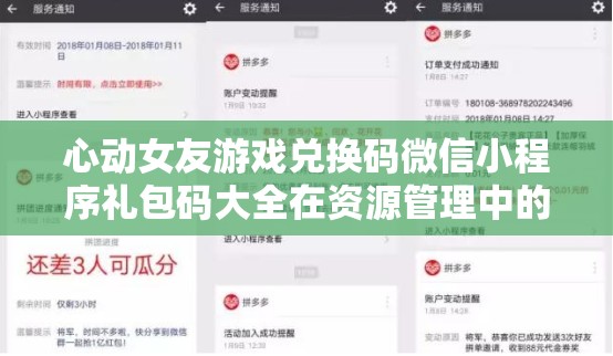 心動(dòng)女友游戲兌換碼微信小程序禮包碼大全在資源管理中的核心價(jià)值與高效整合利用策略