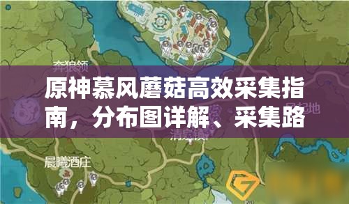 原神慕風蘑菇高效采集指南，分布圖詳解、采集路線規(guī)劃及商人位置一網打盡