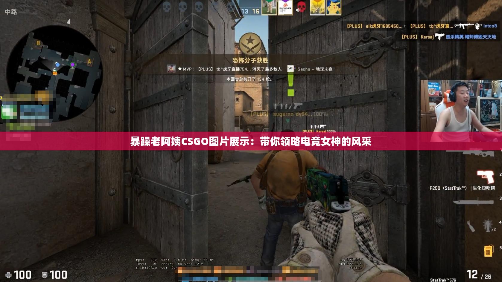暴躁老阿姨CSGO圖片展示：帶你領(lǐng)略電競(jìng)女神的風(fēng)采