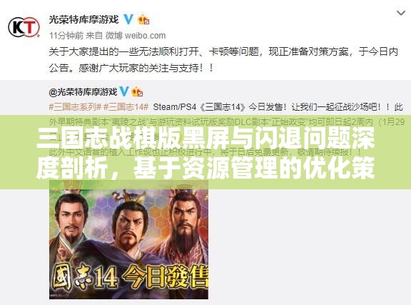 三國志戰(zhàn)棋版黑屏與閃退問題深度剖析，基于資源管理的優(yōu)化策略探討