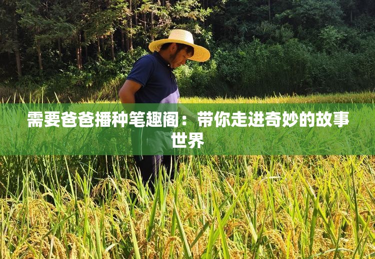 需要爸爸播種筆趣閣：帶你走進奇妙的故事世界