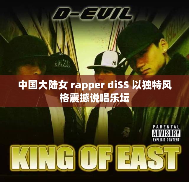 中國大陸女 rapper diSS 以獨特風(fēng)格震撼說唱樂壇