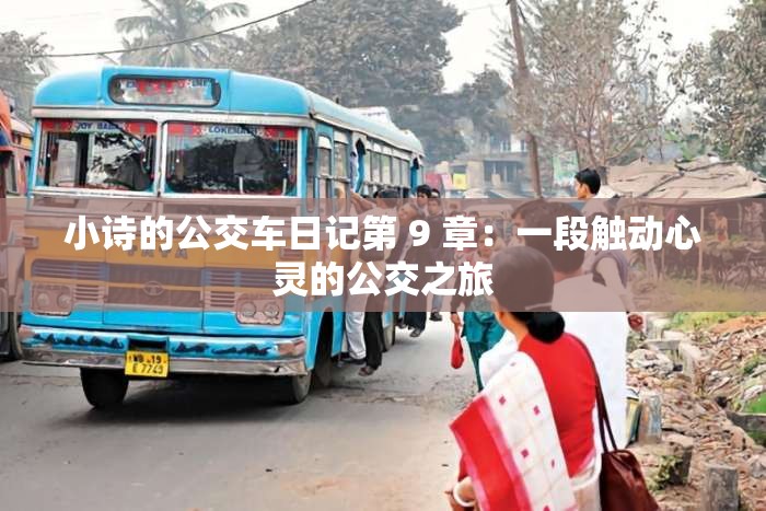 小詩的公交車日記第 9 章：一段觸動心靈的公交之旅