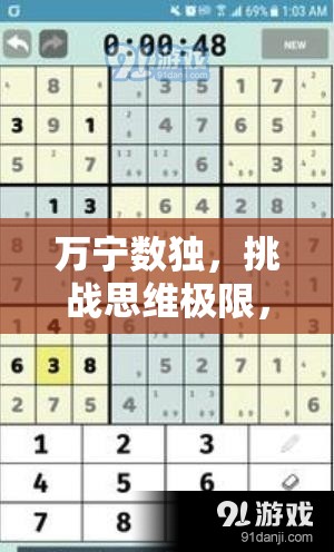 萬寧數(shù)獨，挑戰(zhàn)思維極限，解鎖智慧與娛樂并存的獨特樂趣