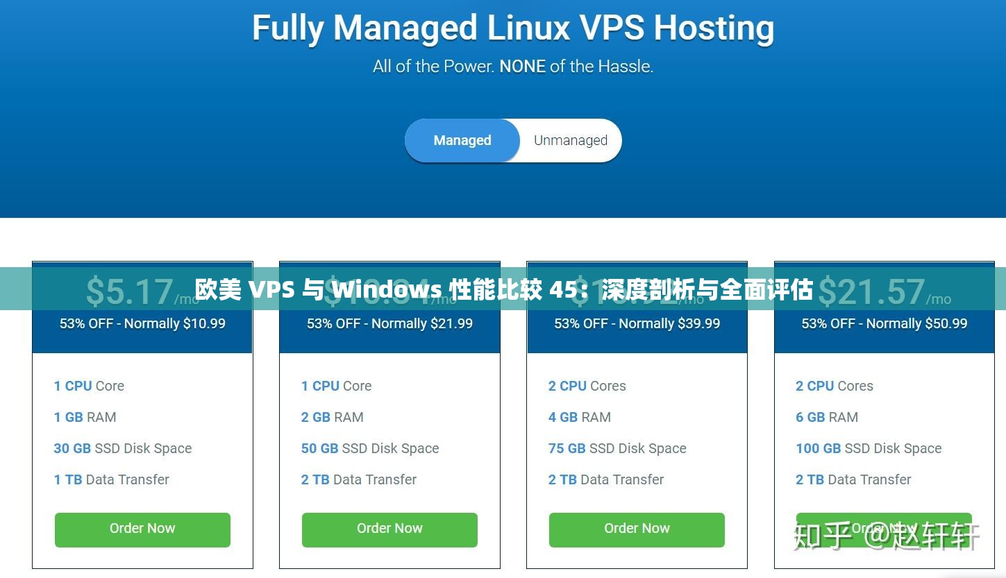 歐美 VPS 與 Windows 性能比較 45：深度剖析與全面評(píng)估
