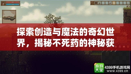 探索創(chuàng)造與魔法的奇幻世界，揭秘不死藥的神秘獲取之旅與奧秘