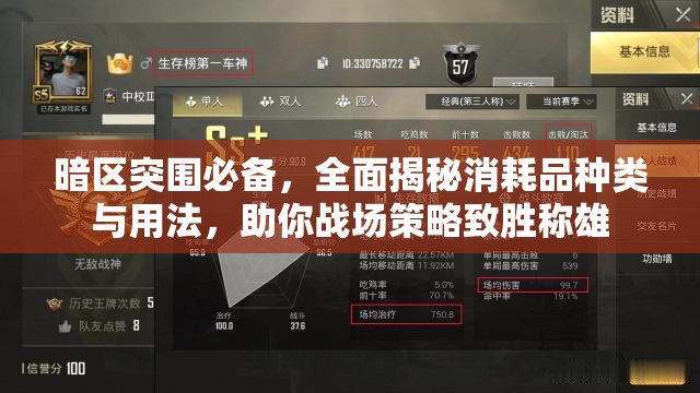 暗區(qū)突圍必備，全面揭秘消耗品種類與用法，助你戰(zhàn)場策略致勝稱雄