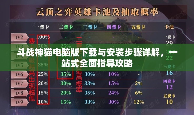 斗戰(zhàn)神貓電腦版下載與安裝步驟詳解，一站式全面指導(dǎo)攻略