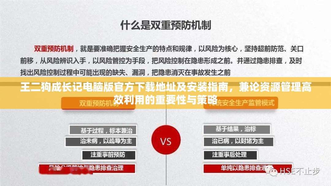 王二狗成長(zhǎng)記電腦版官方下載地址及安裝指南，兼論資源管理高效利用的重要性與策略
