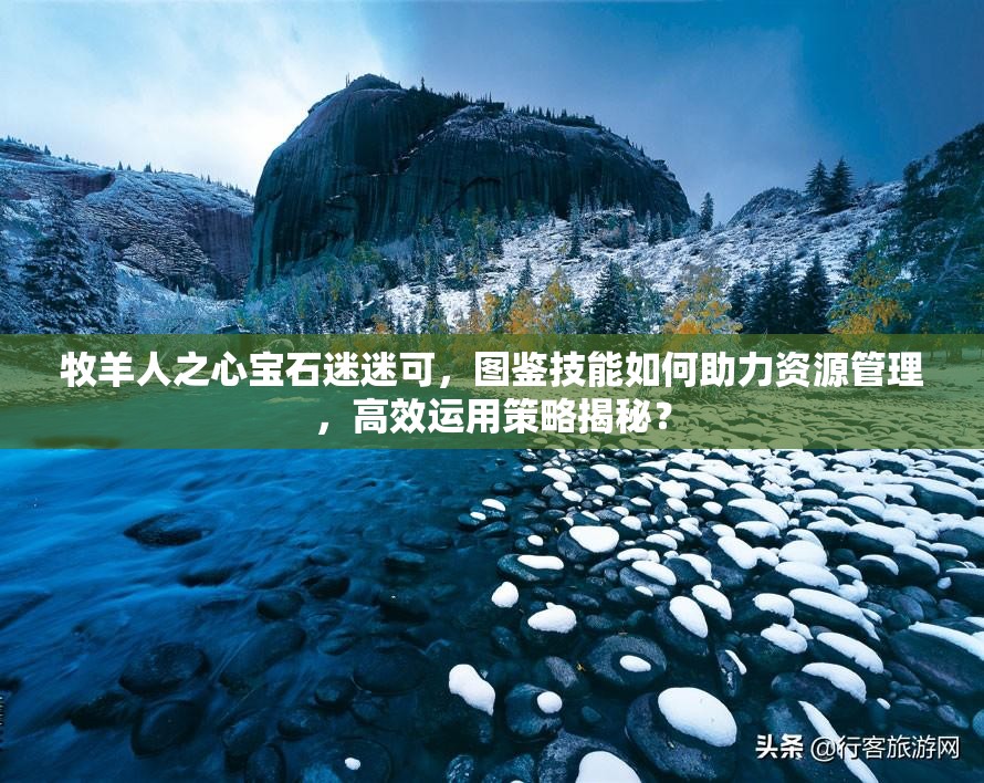 牧羊人之心寶石迷迷可，圖鑒技能如何助力資源管理，高效運用策略揭秘？