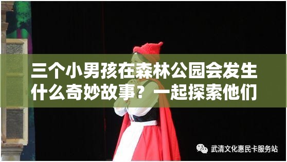 三個小男孩在森林公園會發(fā)生什么奇妙故事？一起探索他們的森林奇遇記