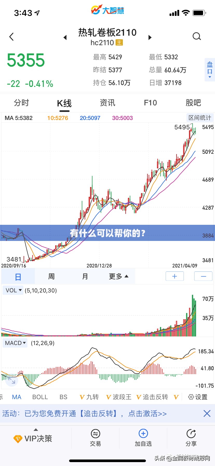 有什么可以幫你的？