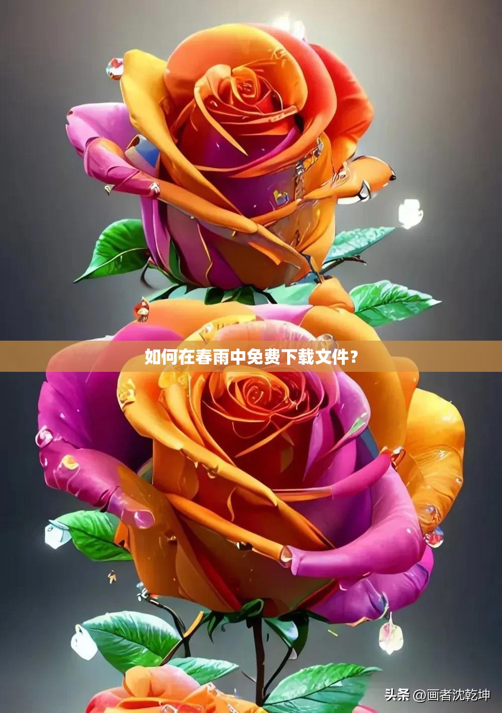 如何在春雨中免費(fèi)下載文件？