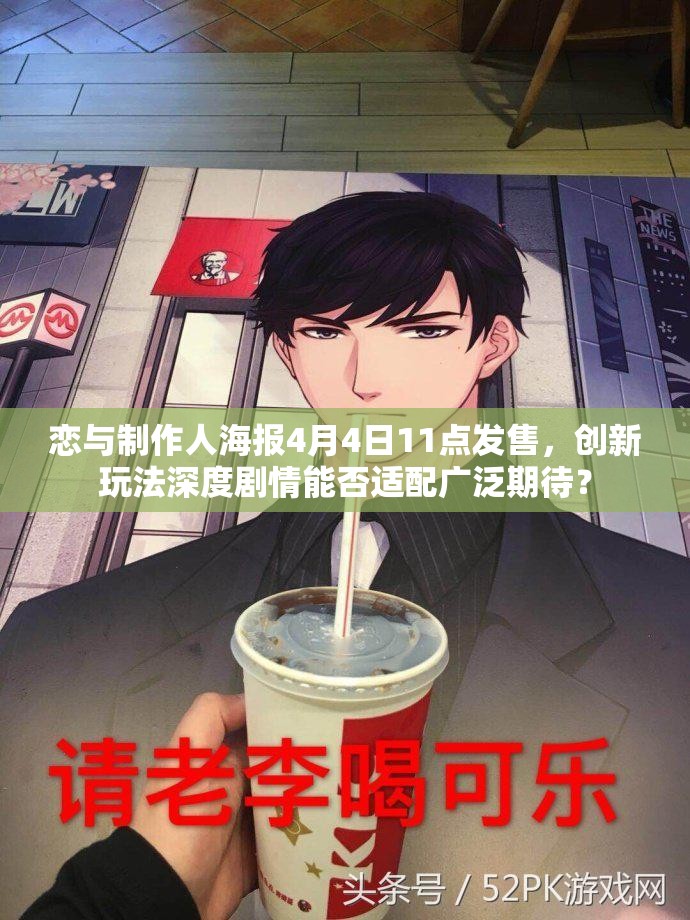 戀與制作人海報4月4日11點(diǎn)發(fā)售，創(chuàng)新玩法深度劇情能否適配廣泛期待？