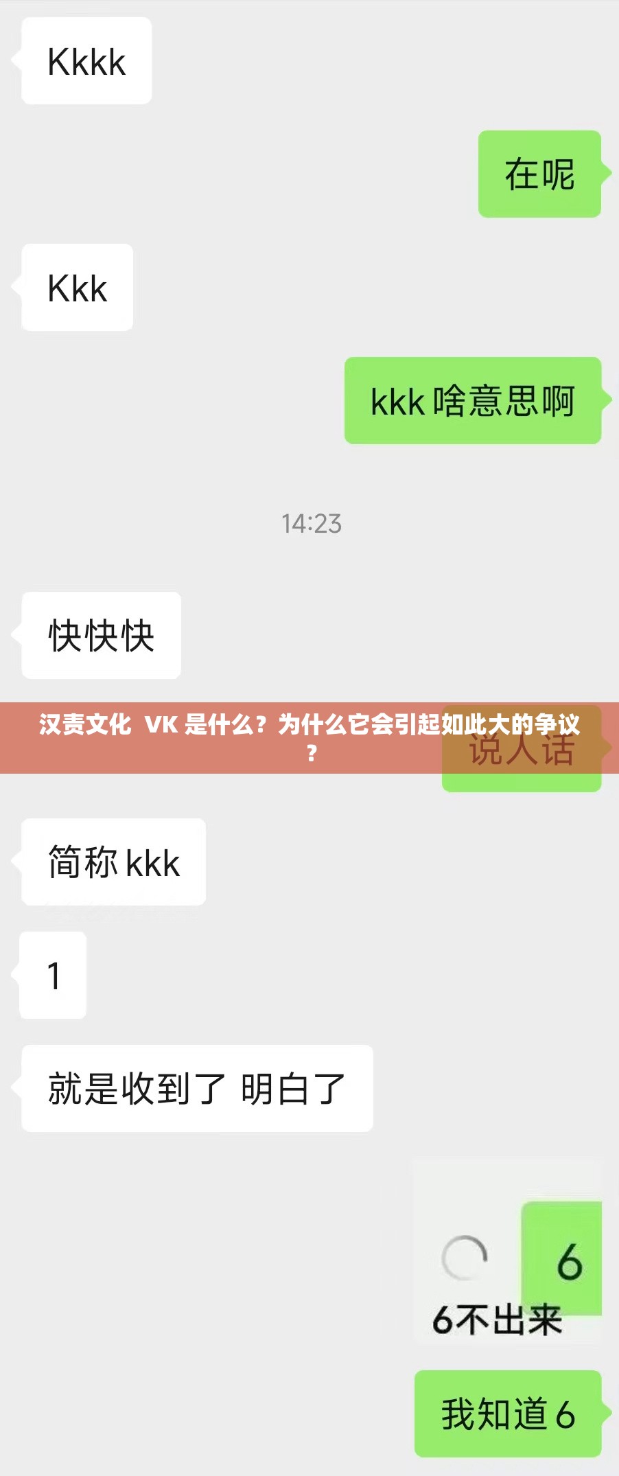 漢責(zé)文化  VK 是什么？為什么它會(huì)引起如此大的爭議？