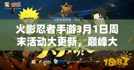 火影忍者手游3月1日周末活動大更新，巔峰大會再臨會帶來哪些驚喜？