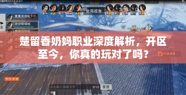 楚留香奶媽職業(yè)深度解析，開(kāi)區(qū)至今，你真的玩對(duì)了嗎？
