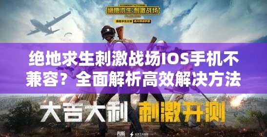 絕地求生刺激戰(zhàn)場IOS手機不兼容？全面解析高效解決方法！