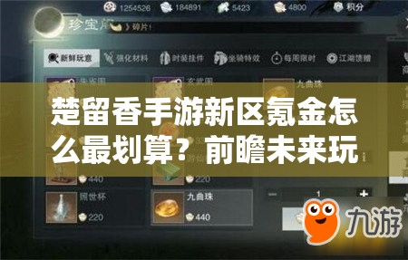 楚留香手游新區(qū)氪金怎么最劃算？前瞻未來玩法革命，教你精準(zhǔn)花錢！
