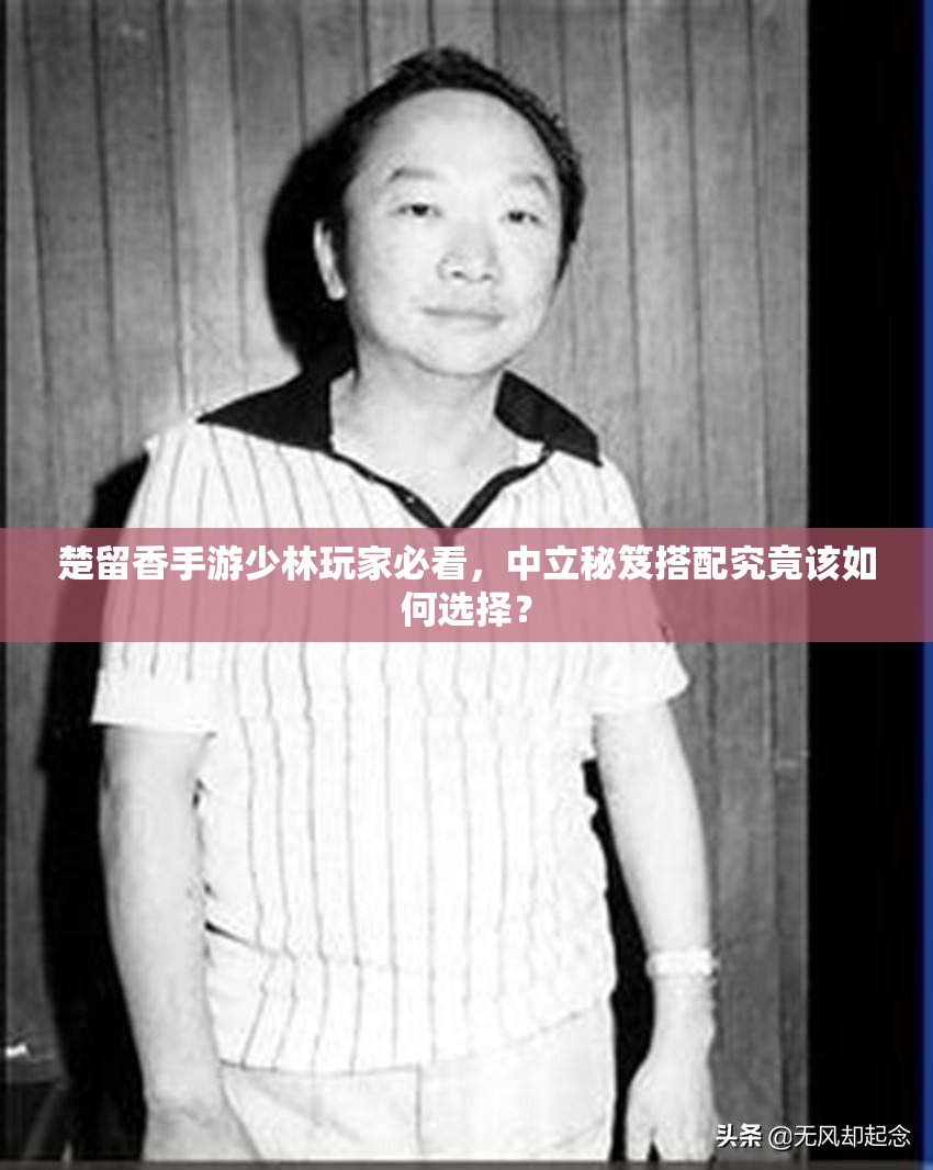 楚留香手游少林玩家必看，中立秘笈搭配究竟該如何選擇？