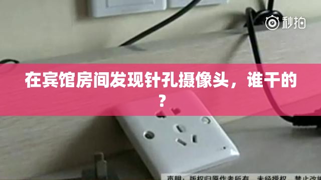 在賓館房間發(fā)現(xiàn)針孔攝像頭，誰干的？