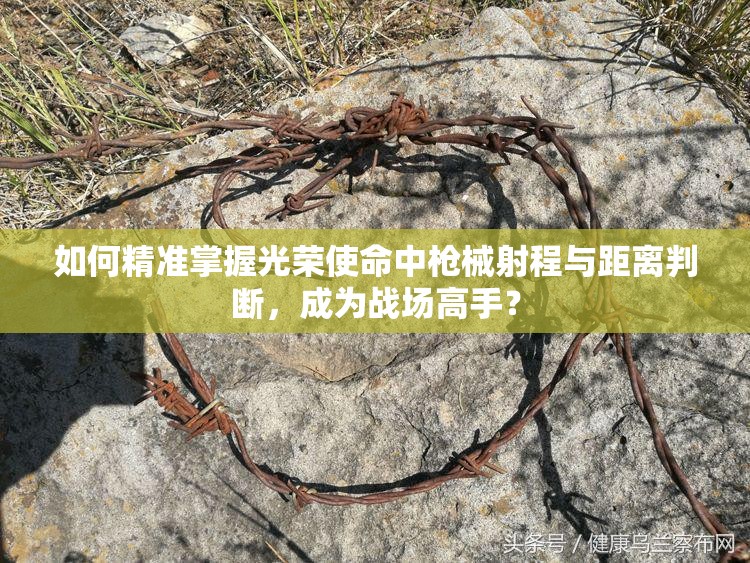 如何精準(zhǔn)掌握光榮使命中槍械射程與距離判斷，成為戰(zhàn)場(chǎng)高手？
