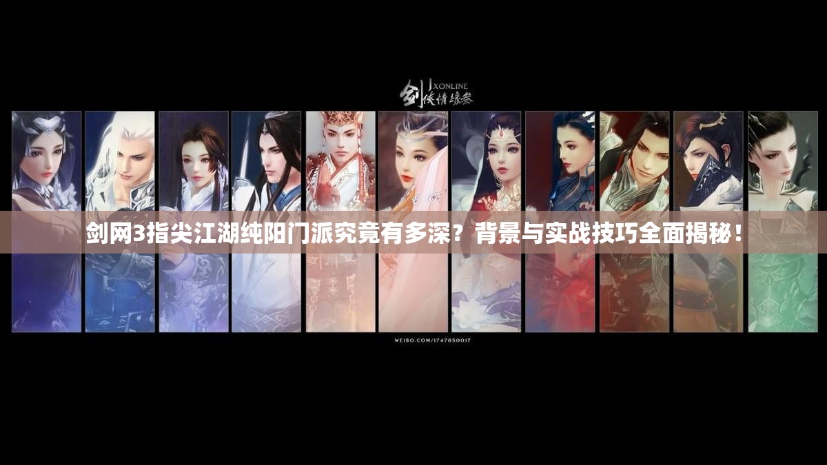 劍網(wǎng)3指尖江湖純陽門派究竟有多深？背景與實(shí)戰(zhàn)技巧全面揭秘！