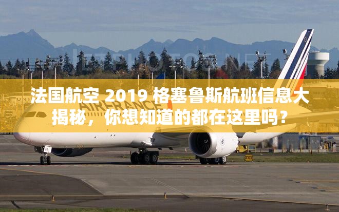 法國航空 2019 格塞魯斯航班信息大揭秘，你想知道的都在這里嗎？