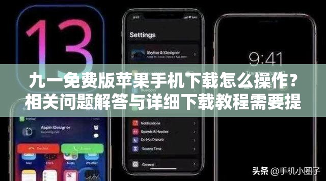 九一免費版蘋果手機下載怎么操作？相關(guān)問題解答與詳細下載教程需要提醒的是，通過非官方正規(guī)渠道下載軟件可能存在安全風(fēng)險，并且可能涉及侵權(quán)等問題，建議你通過蘋果官方應(yīng)用商店進行下載