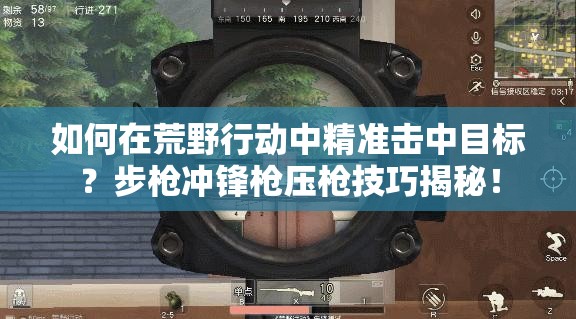 如何在荒野行動(dòng)中精準(zhǔn)擊中目標(biāo)？步槍沖鋒槍壓槍技巧揭秘！
