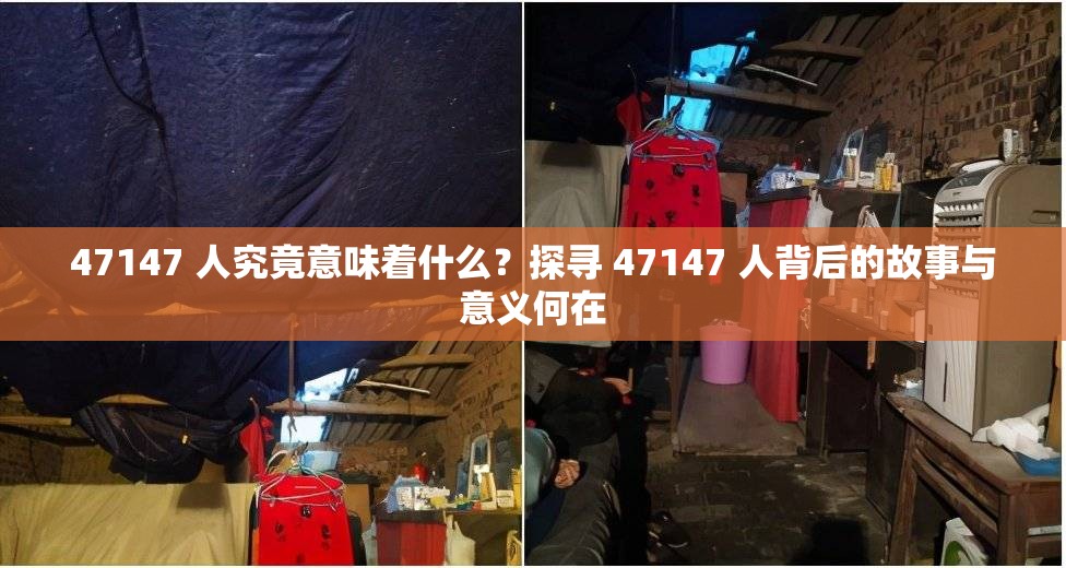47147 人究竟意味著什么？探尋 47147 人背后的故事與意義何在