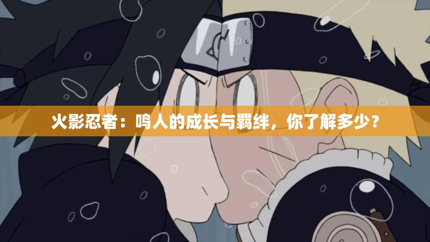 火影忍者：鳴人的成長與羈絆，你了解多少？