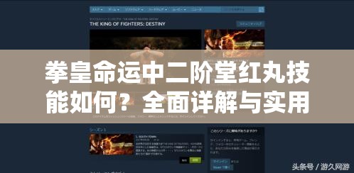 拳皇命運(yùn)中二階堂紅丸技能如何？全面詳解與實(shí)用分析揭秘！