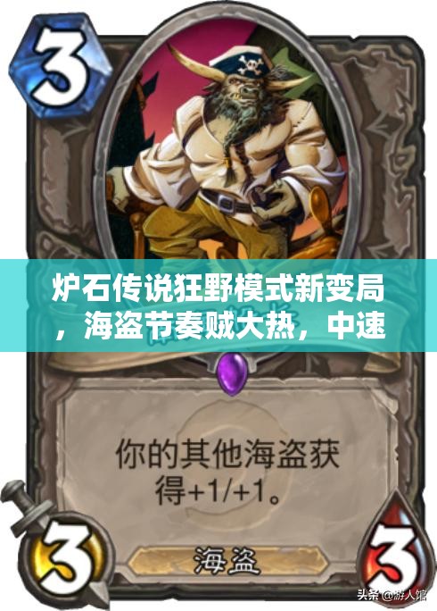 爐石傳說(shuō)狂野模式新變局，海盜節(jié)奏賊大熱，中速?gòu)?fù)古隨從賊能否強(qiáng)勢(shì)登頂？