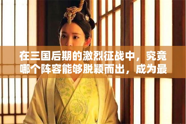 在三國后期的激烈征戰(zhàn)中，究竟哪個陣容能夠脫穎而出，成為最強大的勢力？