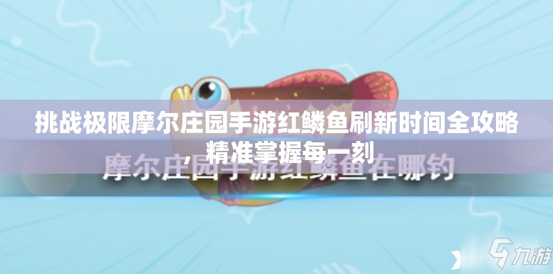 挑戰(zhàn)極限摩爾莊園手游紅鱗魚刷新時間全攻略，精準掌握每一刻